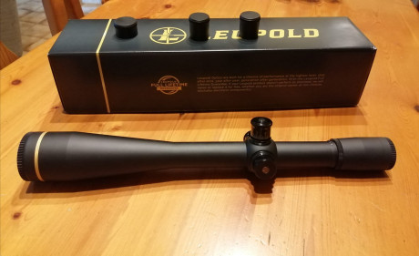 Se vende este magnífico y reconocido visor Leupold competition 45 * 45 en perfectísimo estado apenas uso 00