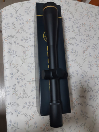 Se vende este magnífico y reconocido visor Leupold competition 45 * 45 en perfectísimo estado apenas uso 20