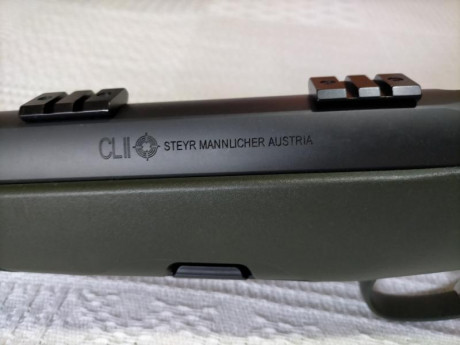 Hola vendo mannlicher Cl 2 sx calibre 270 wsm tiene cañón de 63,5 cms de largo está en perfecto estado 00