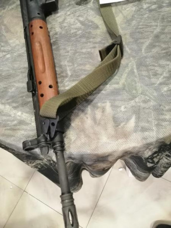 Magnificamente bien conservado,tanto de maderas,pavón y partes metalicas.Con certificado de inutilización 12