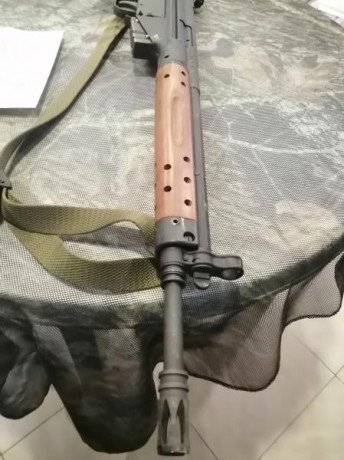 Magnificamente bien conservado,tanto de maderas,pavón y partes metalicas.Con certificado de inutilización 30