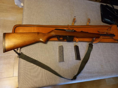 Buenas.
Un buen amigo vende este rifle, difícil de encontrar en España por lo que me ha comentado.
Muy 01
