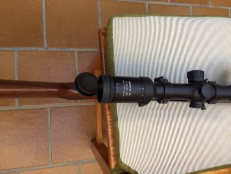 Hola compañeros, dispongo de Rifle Merkel SR1 semiautomático, calibre 8x57JS, visor Meopta 2-12x50 con 00