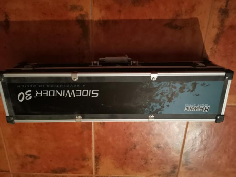Vendo visor HAWKE SIDEWINDER 30 SF 8-32X56 20X por no usar, precio 320 02