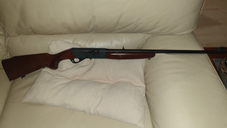carabina anschutz 520/61 del 22lr, igual que nueva a pesar de sus años, no se le ha dado apenas uso, incluye 01