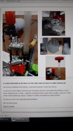 Hola
Pongo a la venta mi Lee Pro 1000, que me ha acompañado varios años, pero tras unos meses sin usarla 32