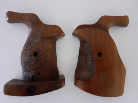 Vendo empuñadura anatómica klinsky para revolver Smith$Wesson armazón K /L Round Butt con logo S&W.

Precio 02