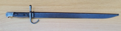 La bayoneta modelo Arisaka 30 fue reglamentaria de las fuerzas imperiales de Japón durante la II Guerra 00