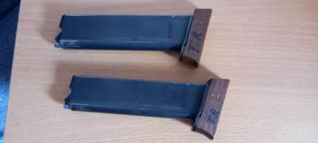 Cargadores para  pistola Astra TS 22 son 2  por 40 euros incluido el envío por mensajería en península, 00