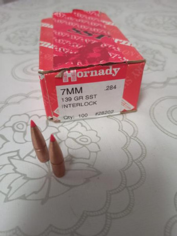 Vendo 90 puntas Hornady 7mm 139gr SST INTERLOCK
Precio: 28 euros (mas envío si es necesario -se encuentran 00