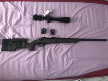    El rifle ya esta vendido  

Se vende equipo:

- Begara B14 HMR .308 Win con 24” de cañón a ESTRENAR. 32