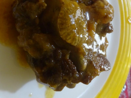 Hoy para comer acelgas hervidas y chuletón de vaca gallega vieja con seis semanas de maduración en cámara 171