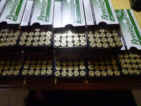 Muy buenas, el lote va distribuido de la siguiente manera:

200 vainas Remington con 1 tiro y Tumbler 00