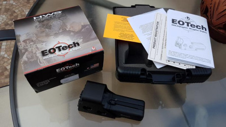 Se vende Eotech 512.A65 en estado impecable, sin una sola marca o golpe, y con muy poco uso, nunca ha 01