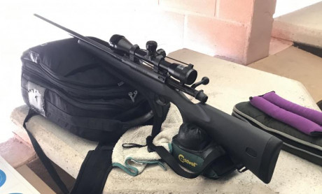Dejo aquí la página donde fuí explicando como iba este asunto de mi Mauser M 18 en calibre 308 .Compré 10