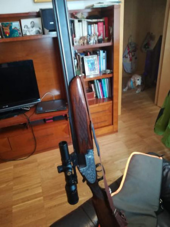 Pues como no he visto por ai ningun hilo pues lo empiezo yo el mio un verney carron 8x57 jrs lo compre 151