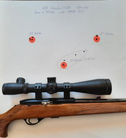 Carabina semiautomática, con selector de tiro a tiro, en perfecto estado y muy precisa.
Esta arma se popularizó 60