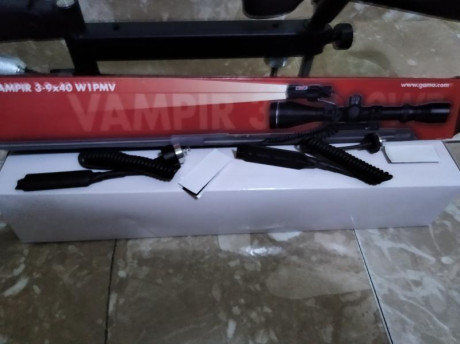 Se pone en venta esta carabina de abril de este año.
Es de resorte. Ni dos cajetines de balines de uso 11