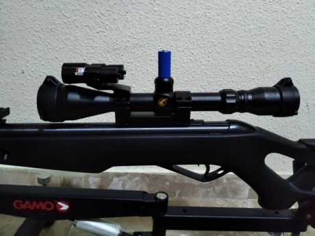 Se pone en venta esta carabina de abril de este año.
Es de resorte. Ni dos cajetines de balines de uso 10