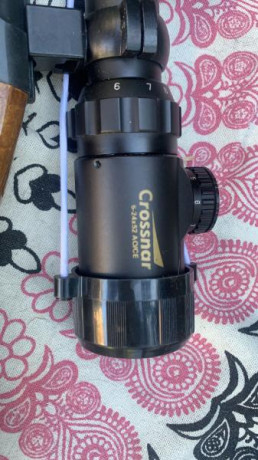 Carabina Anschutz 520, con mira  cossnar 6-24x52 y dos cargadores.
Sin apenas uso y puesta a tiro.
250€+Envío.
El 01
