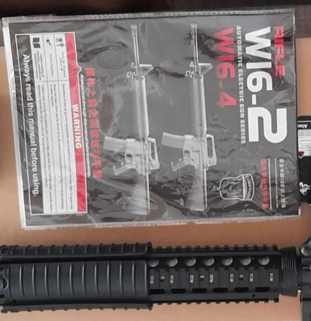 Pongo a la venta estas 3 armas de airsoft en full metal y con accesorios.

Precio 100€ cada una.

 20210719_115316.jpg 30