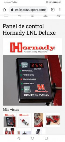   REBAJADA   

Se vende progresiva HORNADY LOCK AND LOAD AMMO PLANT completa con el kit PANEL DE CONTROL 01