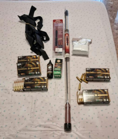 Dejo aquí la página donde fuí explicando como iba este asunto de mi Mauser M 18 en calibre 308 .Compré 20