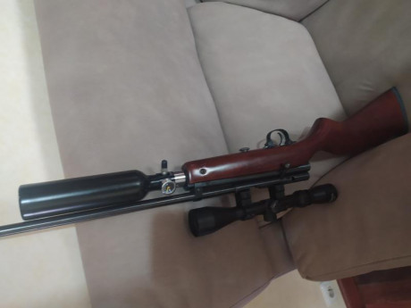 Vendo Qb79 5,5 PCP+CO2 12g+CO2 88g recargable 200€ más envío 02