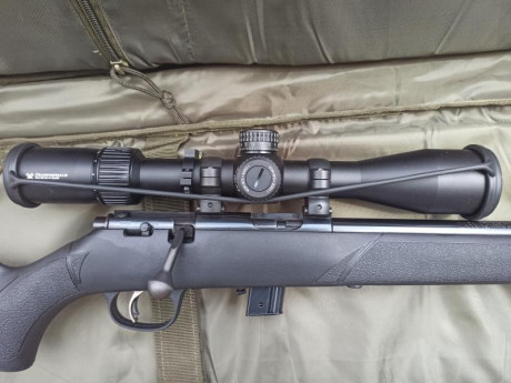 Vendo carabina Marlin XT-22 con rosca en el cañon. calibre 22LR con visor Vortex Diamondback Tactical 01