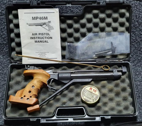 VENDIDA pistola Baikal MP-46M. La compre a un forero que la ganó en un concurso y la estrené yo. Por esto 00