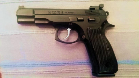 Hola amigos! ya que se muestran tantas armas buenas creo que a los propietarios de una cz 75 se nos tendría 40