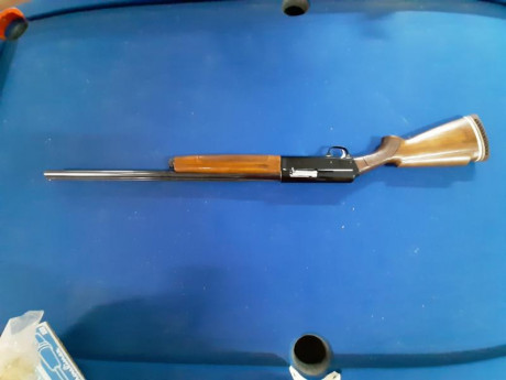 Disculpad que no entiendo nada de armas. Mi padre vende una escopeta FRANCHI SAUT B1039 Calibre 12, categoría 00