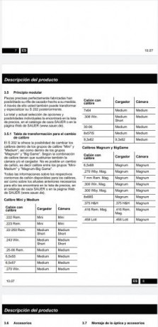 Hola, a ver si algun experto me puede resolver esta duda, tengo un sauer 202 cal 300 magnum y me gustaria 50