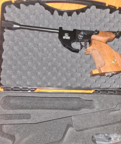 Vendo pistola alfa proj classic c02 en perfecto estado.
-Dispositivo de tiro en seco
-Punto de mira con 02