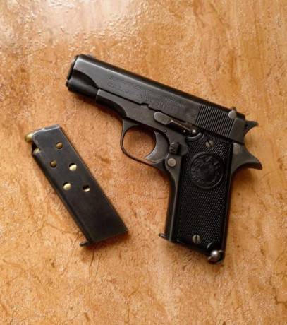 Vendo Star D, calibre 9 corto, con dos cargadores, no da las medidas para la F, solo guiable en A o B.
Precio 72