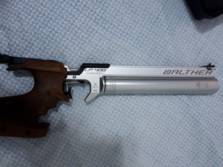 VENDO PISTOLA WALTHER LP 400  ESTA PERFECTA DE  ESTADO Y FUNCIONAMIENTO. !!!

CACHA “ M” diestra

PRECIO 00