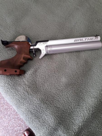 VENDO PISTOLA WALTHER LP 400  ESTA PERFECTA DE  ESTADO Y FUNCIONAMIENTO. !!!

CACHA “ M” diestra

PRECIO 11