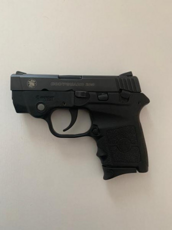 Buenas, vendo en estado impoluto la Bodyguard de Smith & Wesson. La compré en 2014 y habré disparado 02