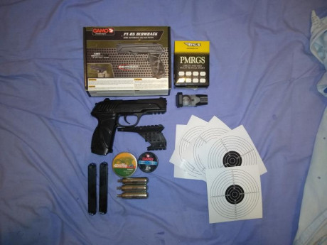 Hola.

VENDIDA CERRAR GRACIAS.

VENDO PISTOLA GAMO PT 85 CON MUCHOS COMPLEMENTOS, POR 77 EUROS EN TOTAL, 01