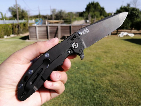 Vendo esta navaja de Rick Hinderer, modelo XM-18, hoja de 3.5" en Black DLC, con caja y accesorios.
400€+envío.

619805255 01