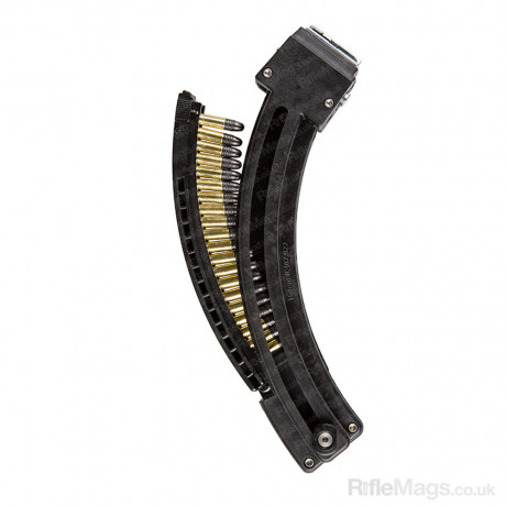 Hola!
¿Alguien tiene instalada esta palanca extendida liberadora del cargador en su Carabina Ruger 10 160