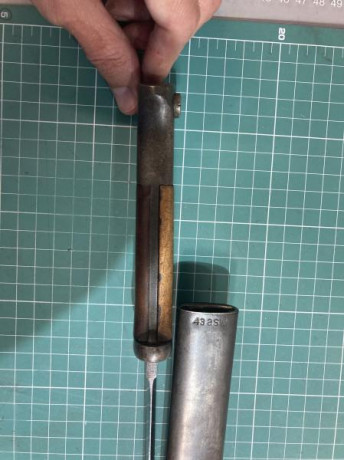 Se vende bayoneta y funda con números coincidentes.
150 € mas portes.
Se encuentra en Barcelona.
Un saludo 20