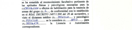 Buenos días.

Asimilan a un coleccionista con un cazador ó deportista.

Sacan una ley genérica sin adaptarla 01