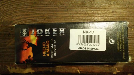 Navaja joker terrier en carnero seleccionada especialmente por mi ... Nueva sin estrenar como todas mis 10