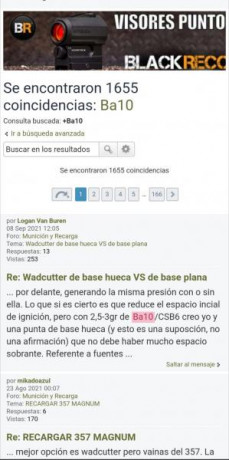 Buenas tardes haber si algún compañero me orientara...para recargar 357 cuanta cantidad de pólvora y si 90
