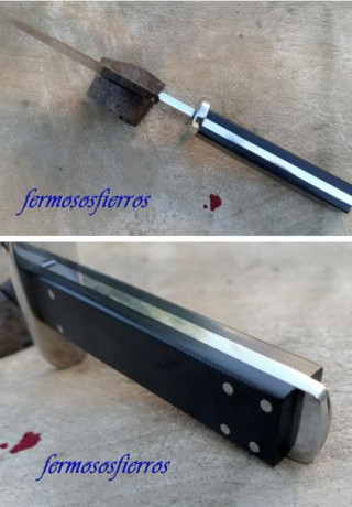 Buenas tardes compañeros, con mucha pena quiero vender una daga artesanal fabricada por el maestro Francisco 01