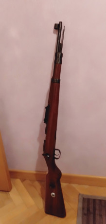 Preciosa carabina de cerrojo Norinco JW-25 calibre 22 lr cañon de 52,5 cm copia del fusil Mauser K98 fabricado 82