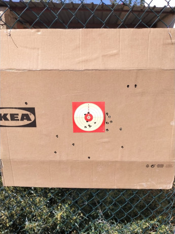 Hola estos son los primeros disparos de mi hija con 8 años tirando con una gamo Hunter Maxim igt apoyada 01