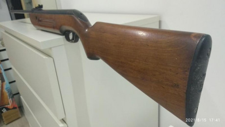 Una viejita dulce, años 50 pero capaz de bailar a todo ritmo.
Aquí comenzó Gamo, encargando este modelo 02