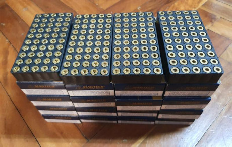 Vendo vainas del 9 mm parabellum. Son de marca Fiocchi civil,  Fiocchi militar, CBC y Selier. Las vainas 02